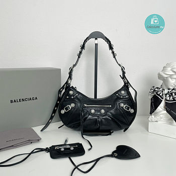 Colestore Balenciaga Le Cagole XS Shoulder Bag In Black 33x16x8 cm
