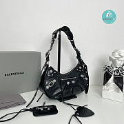 Colestore Balenciaga Le Cagole XS Shoulder Bag In Black 33x16x8 cm - 6