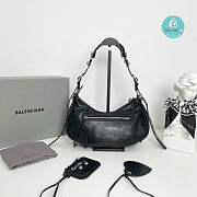 Colestore Balenciaga Le Cagole XS Shoulder Bag In Black 33x16x8 cm - 5