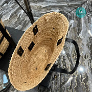 YSL Saint Laurent Panier Medium Raffia 40x29x19 cm - 2
