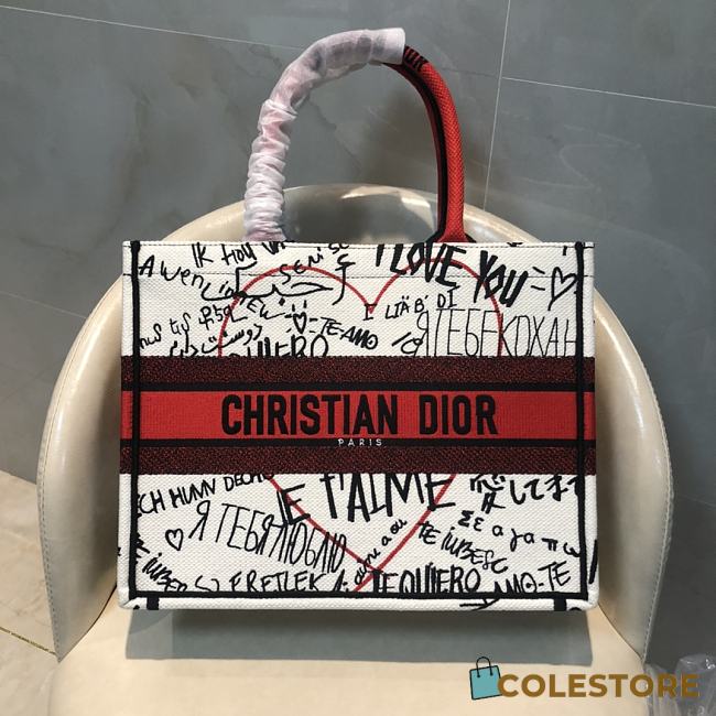 Christian Dior Book Tote 41.5 x 35 x 18 CM - 1
