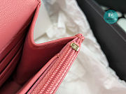 Chanel Trendy CC Wallet on Chain Lambskin In Pink 19x12x3.5cm - 3