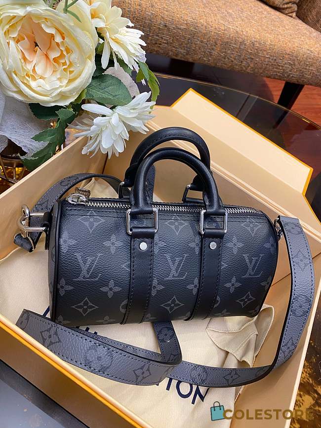 Louis Vuitton Keepall XS Black 21 x 12 x 9 cm - 1