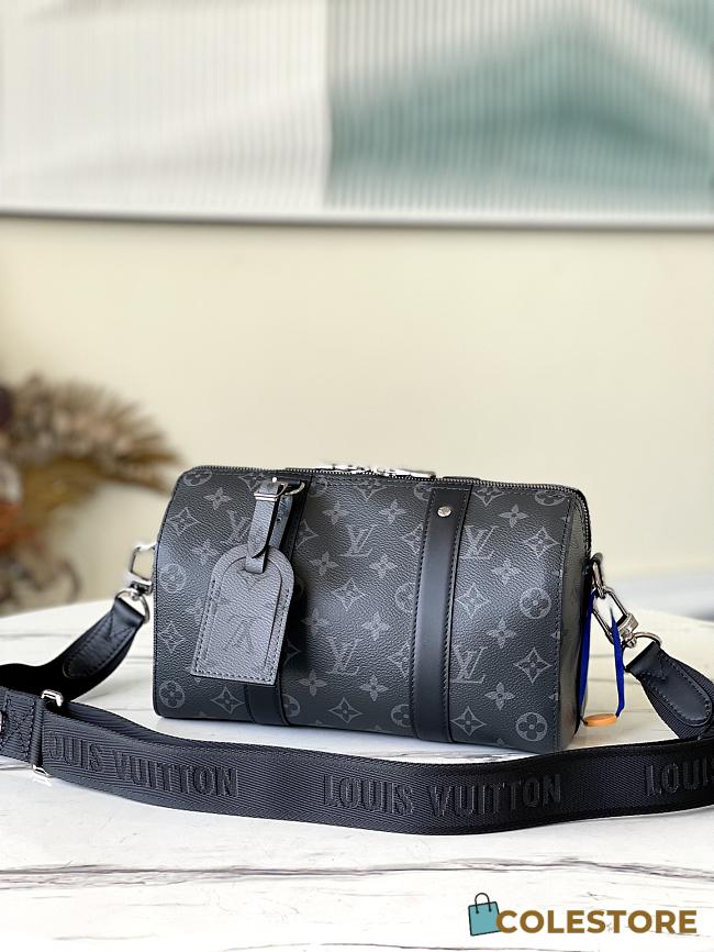 Louis Vuitton Keepal Monogram In Black 27x17x13cm  - 1