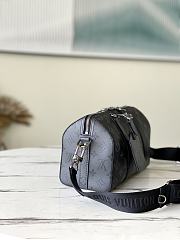 Louis Vuitton Keepal Monogram In Black 27x17x13cm  - 4