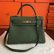 Hermes Kelly Bag Gold Hardware 32cm - 1