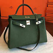 Hermes Kelly Bag Gold Hardware 32cm - 6