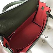 Hermes Kelly Bag Silver Hardware 32cm - 3