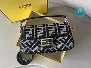 Fendi Baguette Bag In Black 27x15x11cm - 1