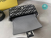 Fendi Baguette Bag In Black 27x15x11cm - 4