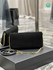 YSL Suede Kate 99 Tassels Shoulder Bag 26x13.5x4.5cm - 4