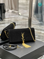 YSL Suede Kate 99 Tassels Shoulder Bag 26x13.5x4.5cm - 2