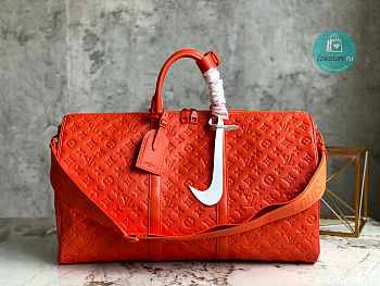 Louis Vuitton Keepall Bandoulière 50 Monogram Orange 50 x 29 x 23 cm