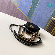 Chanel 19 Clutch On Chain In Black 12x12x4.5cm - 6
