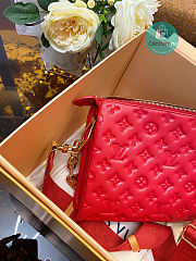 Louis Vuitton Coussin PM Bag In Red Size 26 x 20 x 12 cm - 4