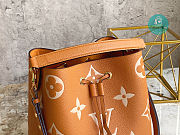 Louis Vuitton NeoNoe Monogram Empreinte Bucket Bag Brown 26cm  - 6