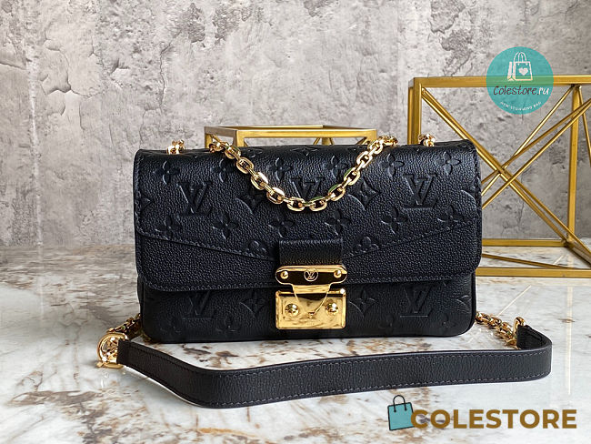 Louis Vuitton Marceau Bag In Black 24.5 x 15 x 6.5 cm - 1