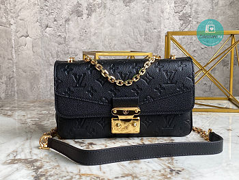 Louis Vuitton Marceau Bag In Black 24.5 x 15 x 6.5 cm