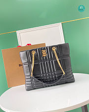 Burberry Quilted Leather medium Lola Shopper Bag In Black  36 x 10 x 30 cm - 1
