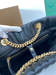 Burberry Quilted Leather medium Lola Shopper Bag In Black  36 x 10 x 30 cm - 2