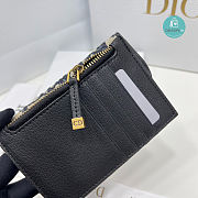 Dior Oblique Saddle Card Holder 13x8.5x2.5 cm - 2