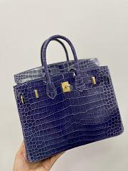Hermes Birkin Matte Crocodile 25cm - 6