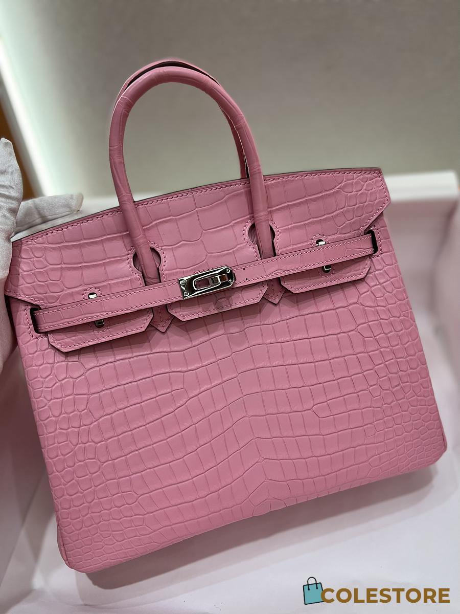 HERMES BIRKIN 35 Matte Crocodile PINK no longer made at 1stDibs  hermes  birkin pink crocodile, birkin bag pink crocodile, pink croc birkin