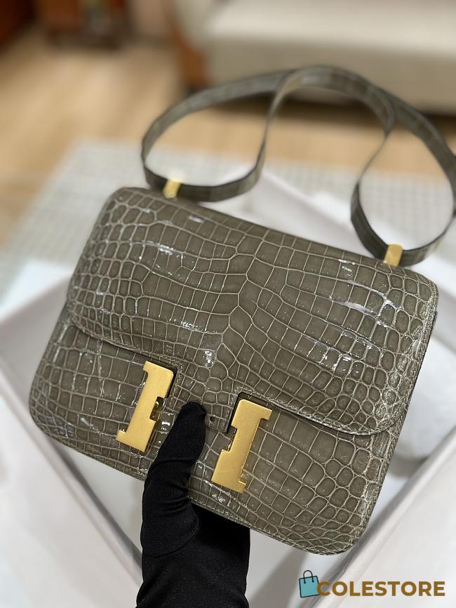 Hermes Constance 24 Crocodile Leather - 1