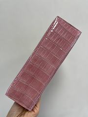 Hermes Mini Kelly In Light Pink Crocodile Leather 19 cm - 5