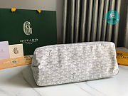 Goyard Boeing 25 Toilet Bag In White 25x12x12cm - 4