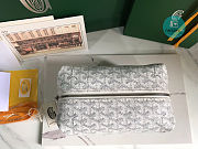 Goyard Boeing 25 Toilet Bag In White 25x12x12cm - 2