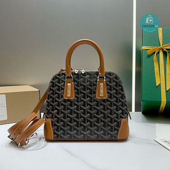 Goyard The Vendôme Mini Bag In Brown 18.5x10.5x23 cm