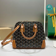 Goyard The Vendôme Mini Bag In Brown 18.5x10.5x23 cm - 6