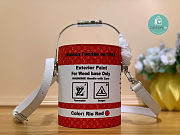 Louis Vuitton Paint Can Bag In Red 13.5x17x7 cm - 6