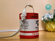 Louis Vuitton Paint Can Bag In Red 13.5x17x7 cm - 4