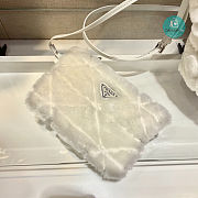 Prada Shaarling Tote Bag In White 26x23x11 cm - 6