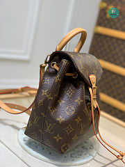 Louis Vuitton Montsouris BB Monogram In Brown Backpack 17x20x10cm - 5