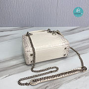 Mini Lady Dior Crocodile Bag 17x15x7 cm - 2