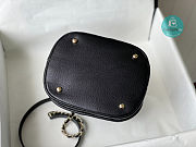 Chanel 10B Rolled Up Bucket Bag In Black Caviar Leather 26x20x15 cm - 4