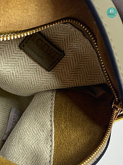 Loewe Mini Puzzle Bag In Classic Calfskin In Green 18x12.5x8cm - 6