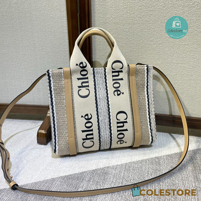 Chloe Woody Small Shoulder Bag 26x20x8cm - 1