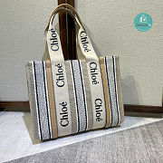 Chloe Woody Shoulder Bag 37×26×12cm - 1