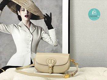 Dior Bobby East And West In Cream M9327 Size 21x5x12cm