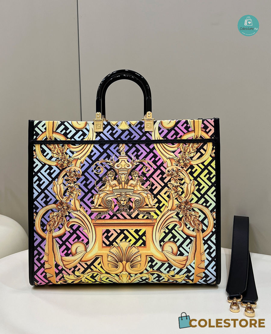 Versace Fendace Sunshine Large Tote Bag 41x21x36 cm - Colestore.Ru