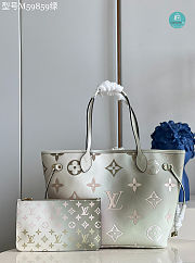 Louis Vuitton Neverfull MM Autres Toiles Monogram Handbags 31x28x14 cm - 1