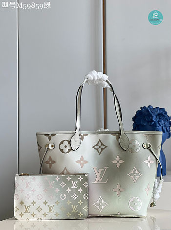 Louis Vuitton Neverfull MM Autres Toiles Monogram Handbags 31x28x14 cm