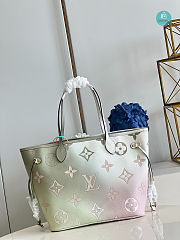 Louis Vuitton Neverfull MM Autres Toiles Monogram Handbags 31x28x14 cm - 5
