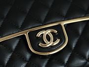 Chanel Small Evening Bag Lambskin In Black 9x13x4cm  - 3