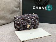 Chanel Mini Flap Bag Glittered Tweed Bag 19.5cm  - 4