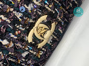 Chanel Mini Flap Bag Glittered Tweed Bag 19.5cm  - 3
